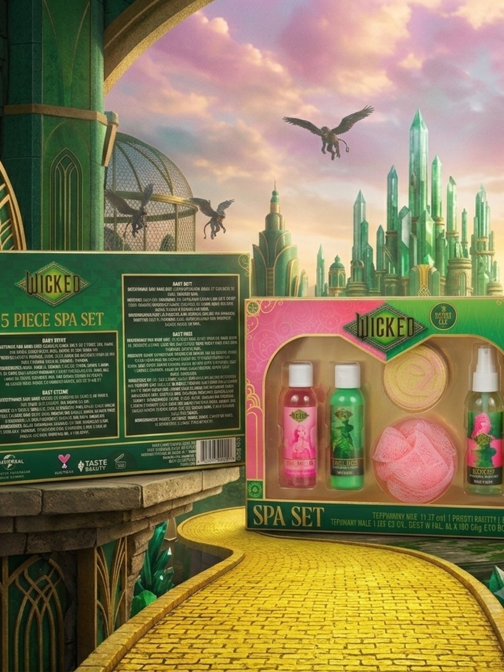 Wicked 5pc Kids Spa Set